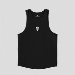 Gymreapers Axis Scoop Athletic Skull Logo Tank Top